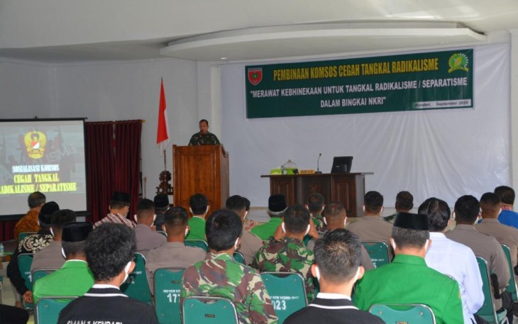 Korem 143/HO Gelar Kegiatan Pembinaan Komunikasi Sosial