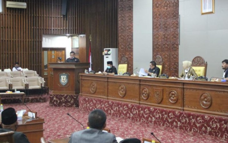 Paripurna DPRD Provinsi Bengkulu 