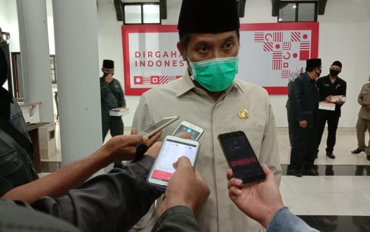 Ketua DPRD Kabupaten Blitar Suwito Saren Satoto (foto: Faisal NR / dok. Klikwarta.com) 