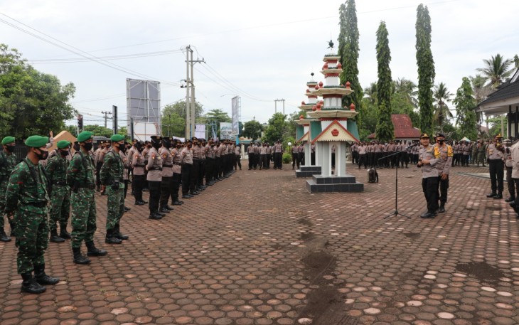  Polda Bengkulu dan Jajaran Terjunkan 1821 Personil Untuk Pengamanan 