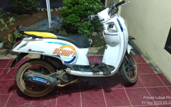 Motor Terduga Pelaku 