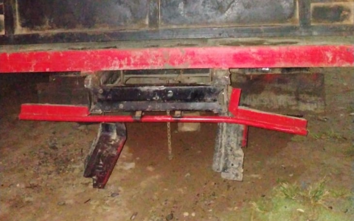 Bumper Belakang Truk