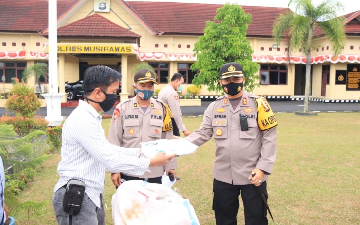 Kapolres Musirawas Cek Kesiapan Personel