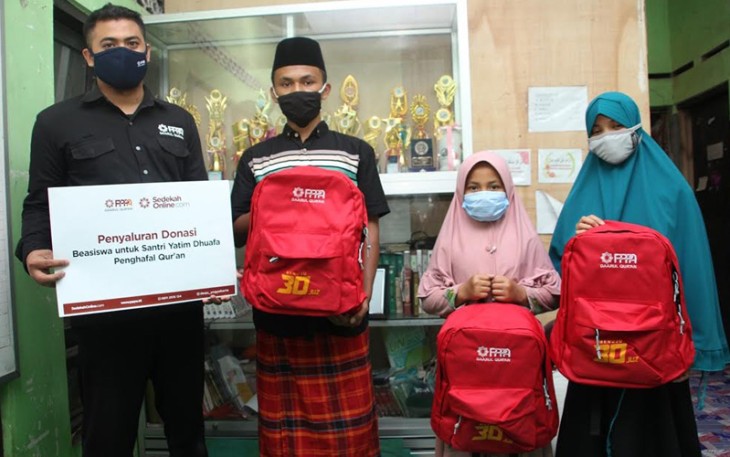 Beasiswa untuk Yatim Dhuafa Penghafal Al-Qur’an