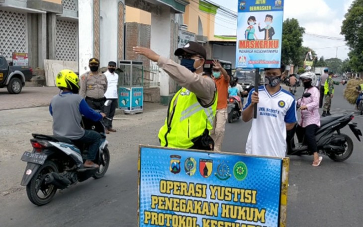 Polsek Campurdarat Bersama Forkopimcam Ops Yustisi
