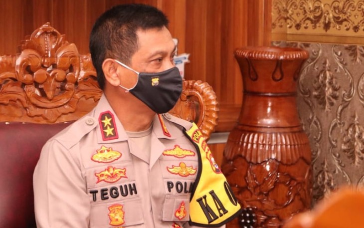 Kapolda Bengkulu Irjen Pol Drs Teguh Sarwono M.Si