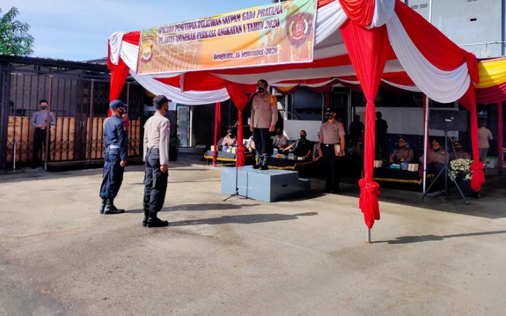 Upacara Penutupan Diksar Satpam