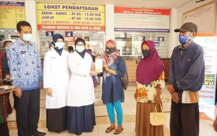 RSUD Dr Iskak Peringati Hari Keselamatan Pasien Sedunia Dengan Penyuluhan dan Pembagian Masker 