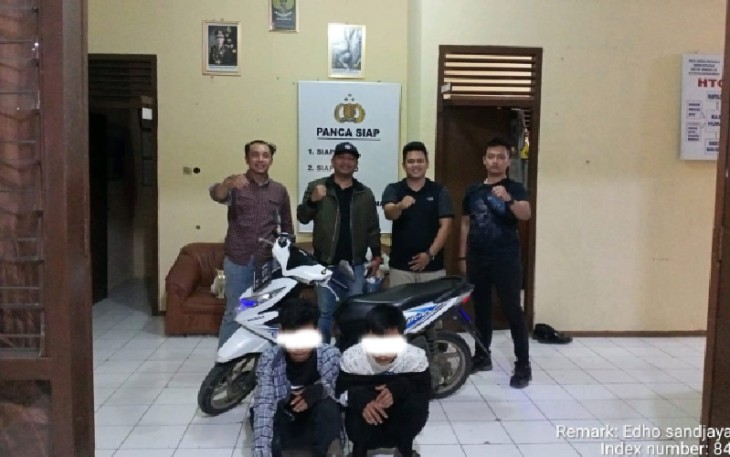 Terduga Pelaku Curanmor Diamankan 