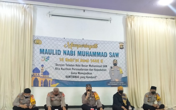 Polres Musi Rawas Gelar Peringatan Maulid Nabi Muhammad SAW 1442/H