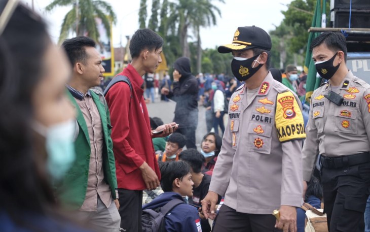 Kapolda Bengkulu Irjen Pol Drs Teguh Sarwono Turun Langsung ke Lapangan