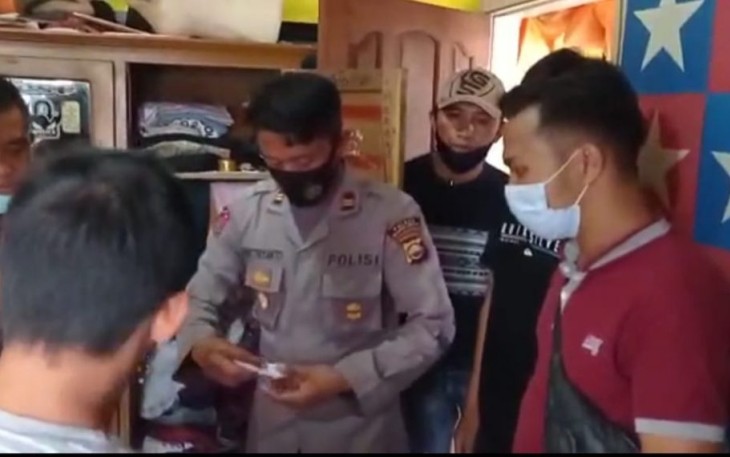 Polsek Ujan Mas Sita BB 3 Paket Ganja 