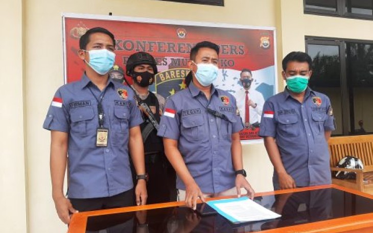 Polres Mukomuko Melakukan Konferensi Pers 