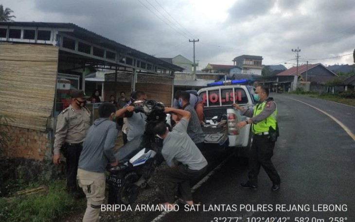 Lakalantas di Wilayah Polres Rejang Lebong 