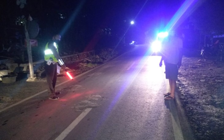 Tempat Kejadian Perkara Tabrak Lari 