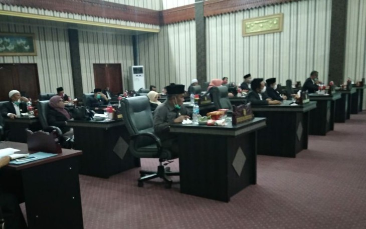 Rapat Paripurna DPRK Aceh Singkil 