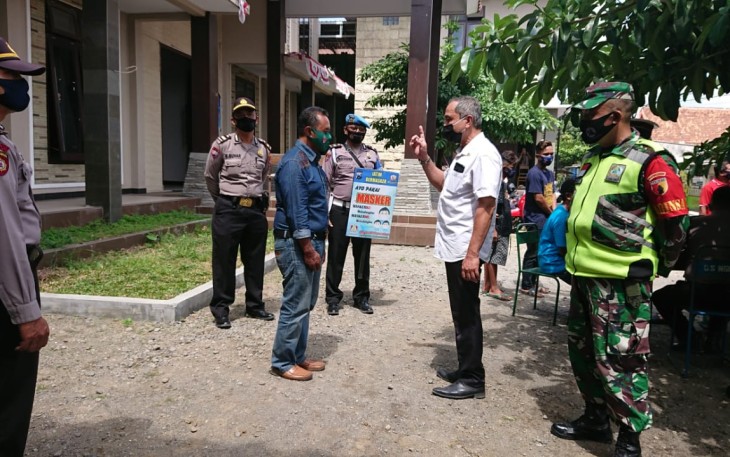 Polsek Ngunut Bersama Forkopimcam Ngunut Laksanakan Operasi Yustisi