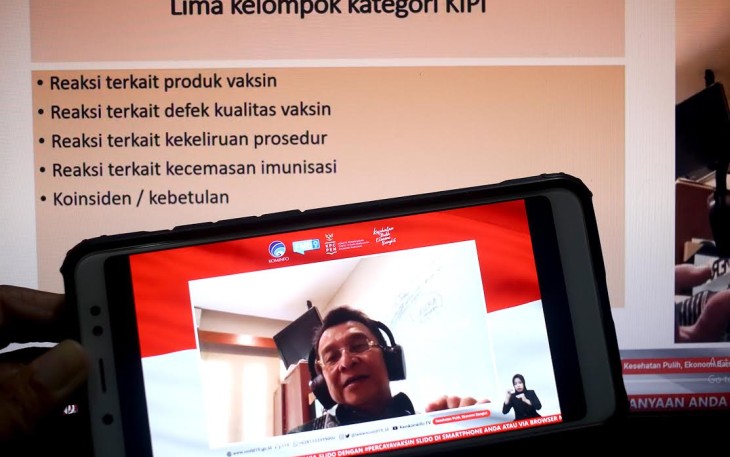 Prof Hindra Irawan Satiri SpA(K) MTropPaed Ketua Komnas Kejadian Ikutan Pasca Imunisasi