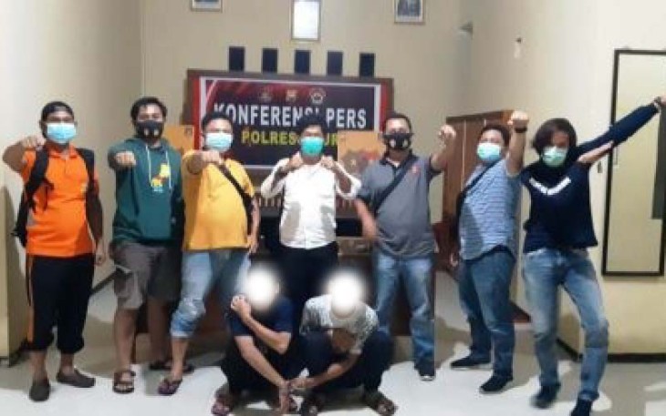 Dua ABG Ditangkap Tim Patak Robot Sat Reskrim Polres Kaur