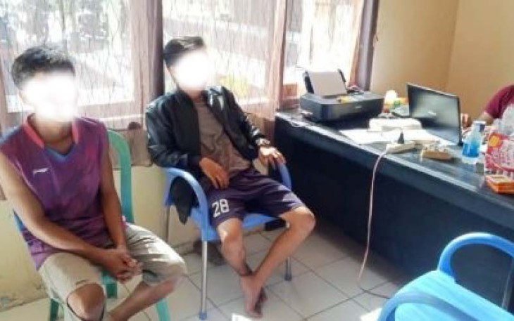 Terduga Pelaku Pencurian Diamankan 