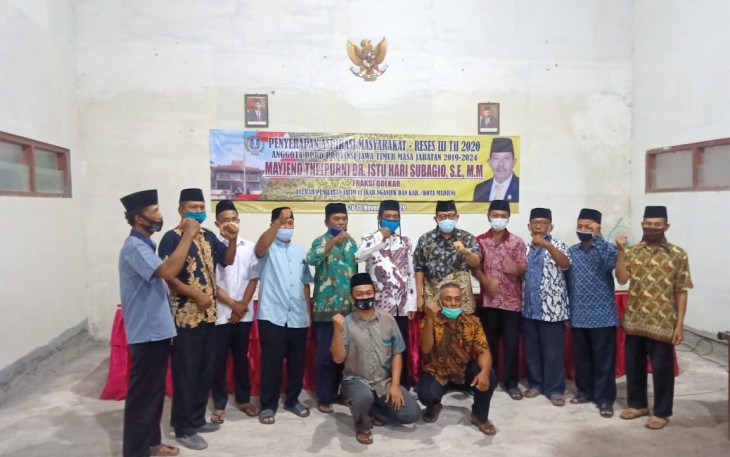 Anggota DPRD Jawa Timur Dapil XI (Nganjuk- Madiun) Mayjen TNI (Purn) Dr Istu Hari Subagio