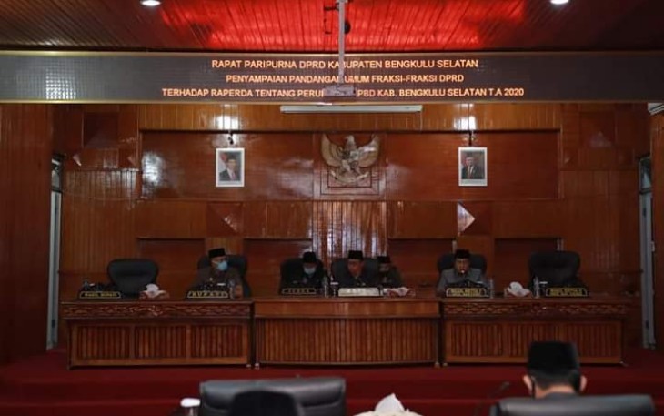 Paripurna DPRD Bengkulu Selatan   