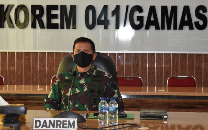 Danrem 041/Gamas Brigjen TNI Yanuar Adil