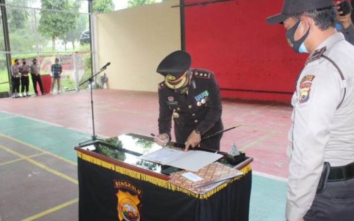 Polres Kepahiang Lakukan Penandatanganan Pakta Integritas