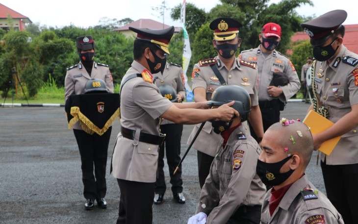 Kapolda Bengkulu Irjen Pol Drs Teguh sarwono MSi Membuka Secara Resmi Pelatihan 