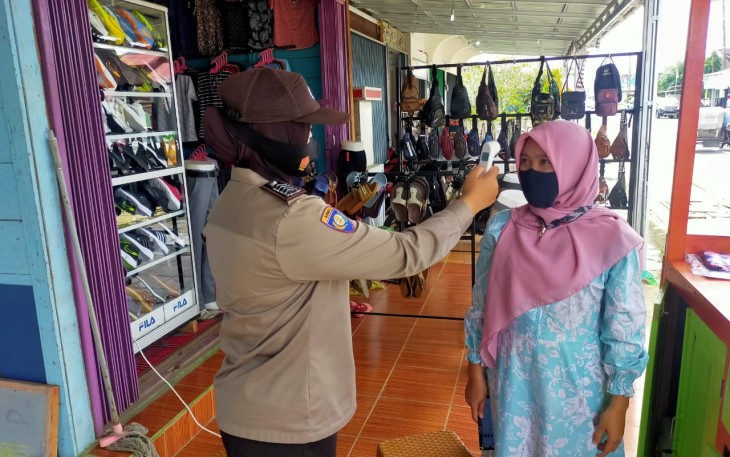 Polres Lebong Beri Imbauan Patuhi Prokes Covid-19