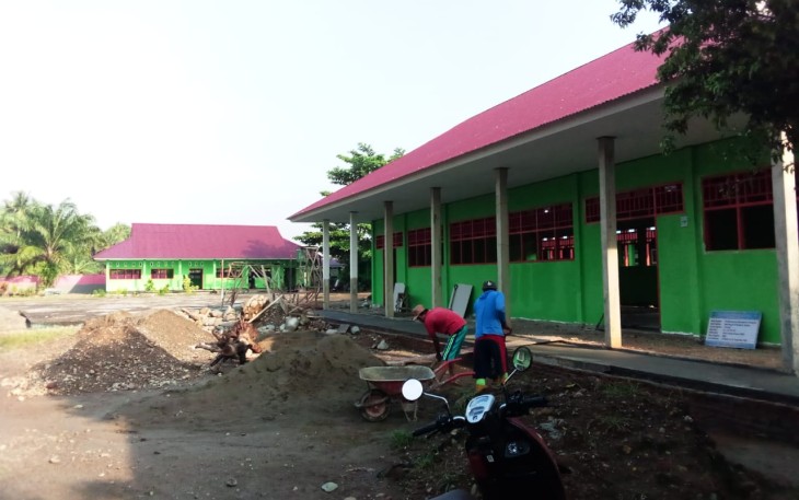 Dana Alokasi Khusus 2020 SMPN 7 Bengkulu Sekatan Bangun Gedung Laboratorium  