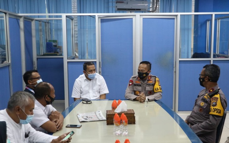 Kapolda Sulawesi Tenggara Irjen Yan Sultra Indrajaya Kunjungi Kantor Media di Kota Kendari