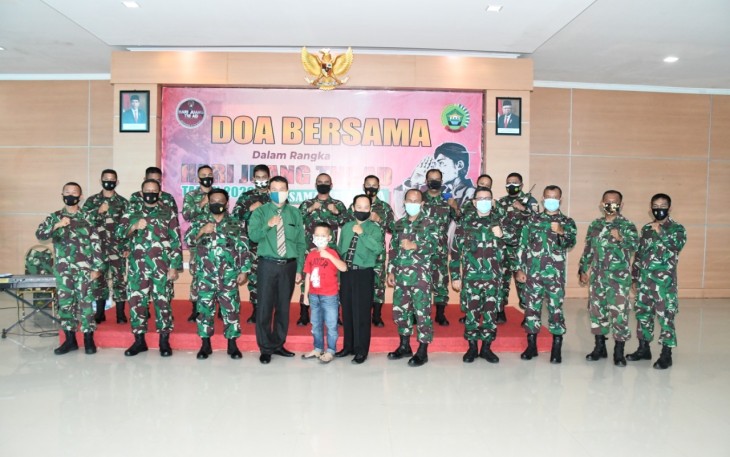 Korem 033/WP Gelar Doa Bersama 