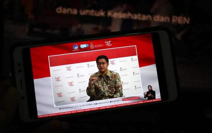 Staf Khusus Kementerian Ketenagakerjaan dalam Dialog Produktif Reza Hafiz