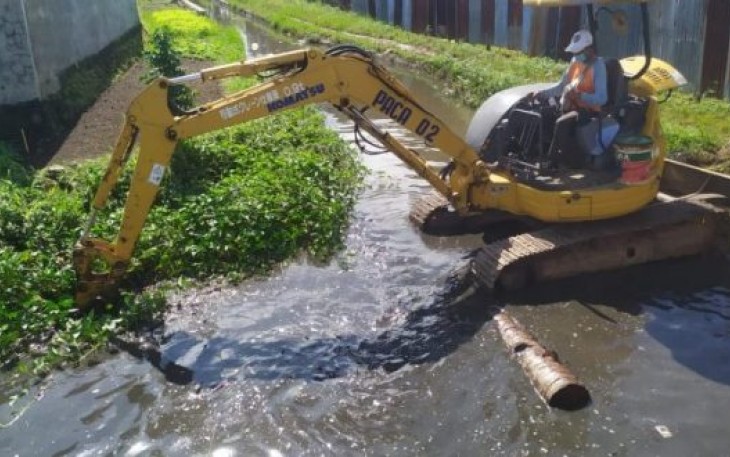 PUPR Kota Bengkulu Gencar Lakukan Normalisasi Drainase