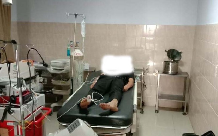 Salah Satu Terduga Pelaku Pencurian 