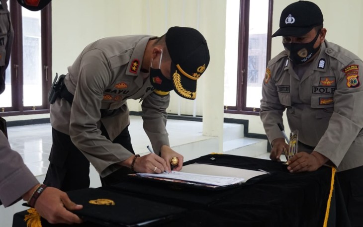 Kapolres Seram Bagian Barat AKBP Bayu Tarida Butar Butar