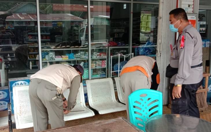 Satgas Bengkulu Utara Sosialisasi Prokes di Kecamatan  