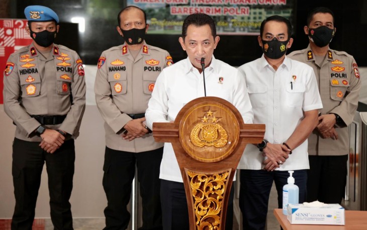 Bareskrim Polri menjelaskan bahwa rekonstruksi yang dilakukan pada tadi malam merupakan bagian dari proses penyidikan Selasa (15/12/2020) 