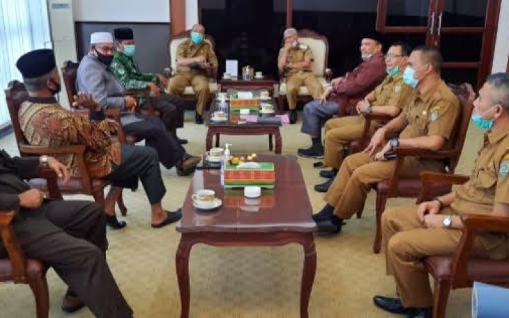 Bupati Asahan Memimpin Langsung Audensi Ormas Islam