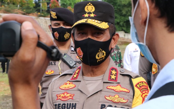 Kapolda Bengkulu Irjen Pol Drs Teguh Sarwono MSi 