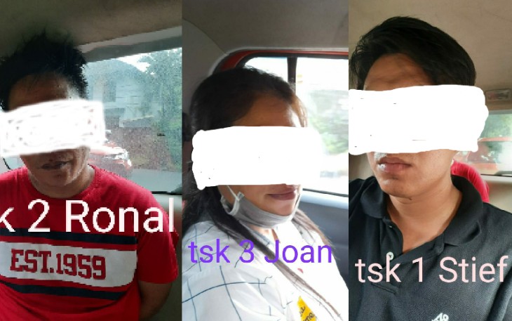 Para Terduga Pelaku Diamankan  