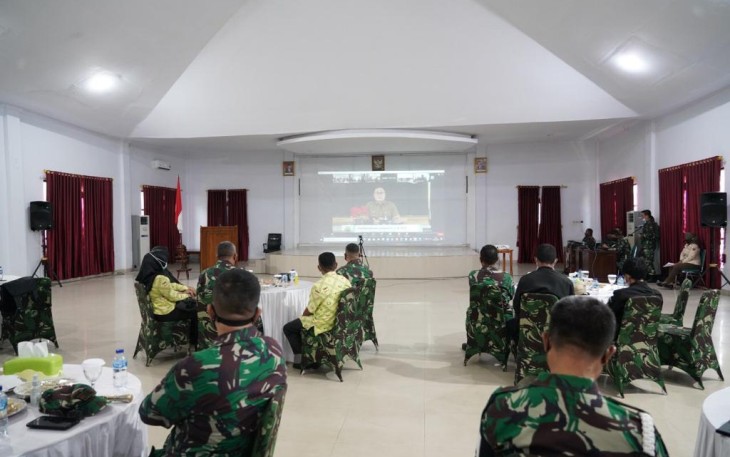 Bangun SDM Unggul Korem 143/HO Gelar Pilot Project Smart Digital di Kampus Unjani