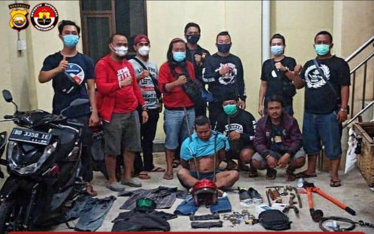 Terduga Pelaku Diamankan       