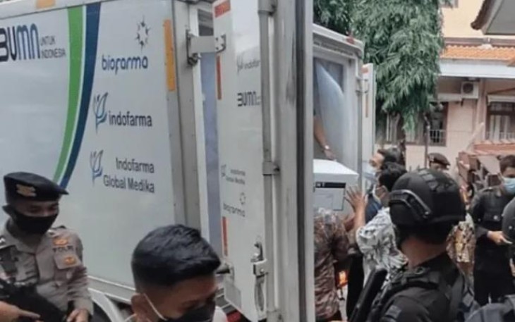 Sebanyak 4400 Vaksin Sinovac Telah Tiba Di Kabupaten Tulungagung