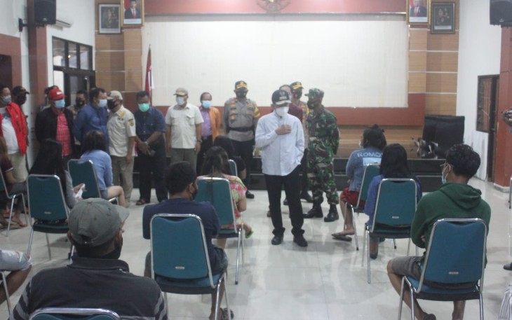 Bupati Haryanto turun langsung monitoring PPKM