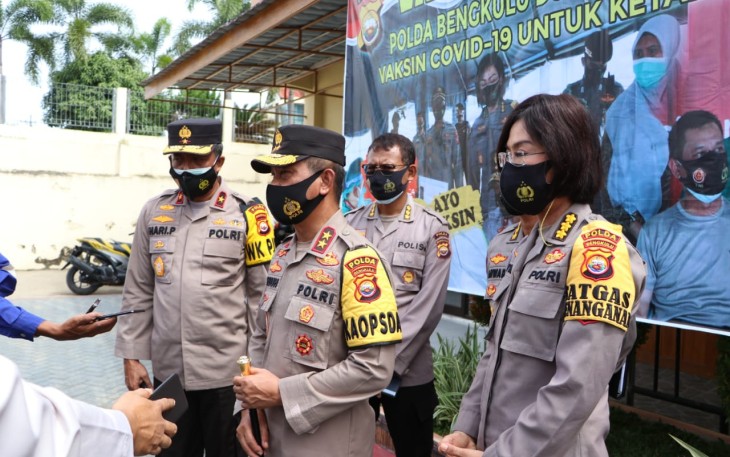 Kapolda Bengkulu Irjen Pol Drs Teguh Sarwono MSi