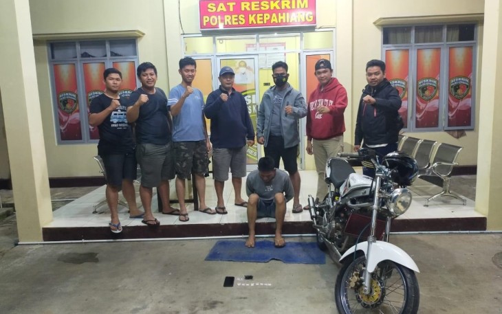 Terduga Pelaku Diamankan   