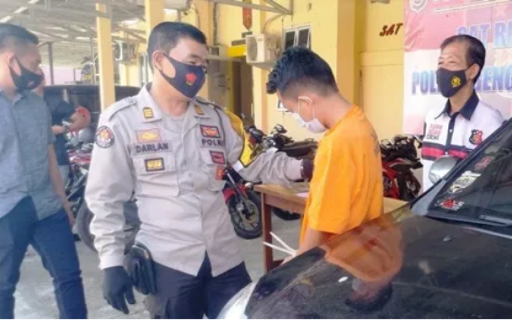 Terduga Pelaku Diamankan    