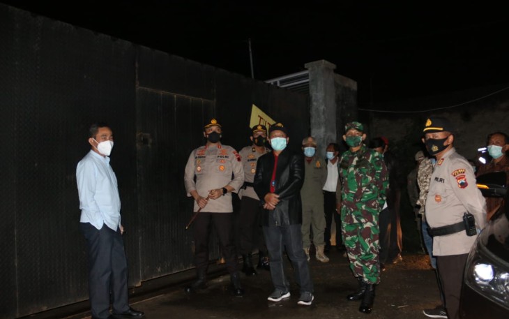 Bupati Pati pimpin langsung monitoring pemberlakuan PPKM